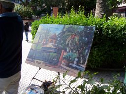 Concurso de Pintura al aire Libre en Mula 2010